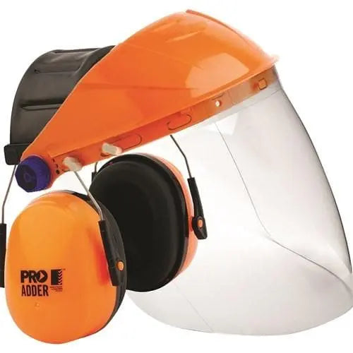 Pro Choice Assembled Browguard + Clear Economy Visor + Adder Earmuff - BGVCEADD PPE Pro Choice